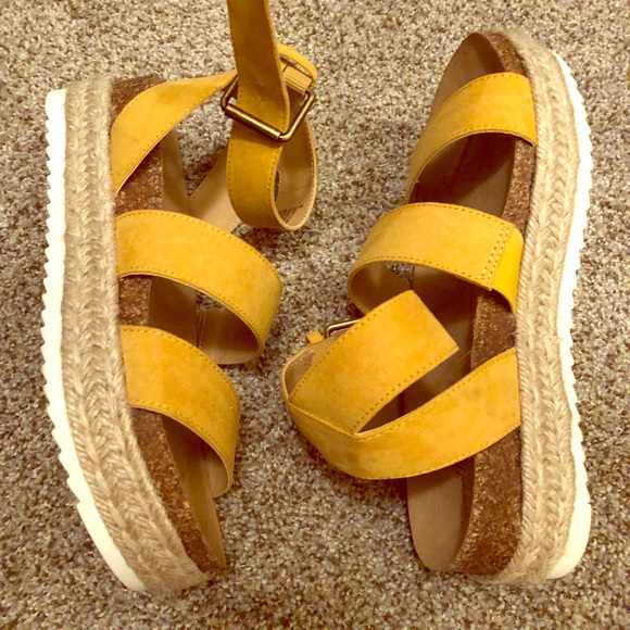 target yellow espadrilles